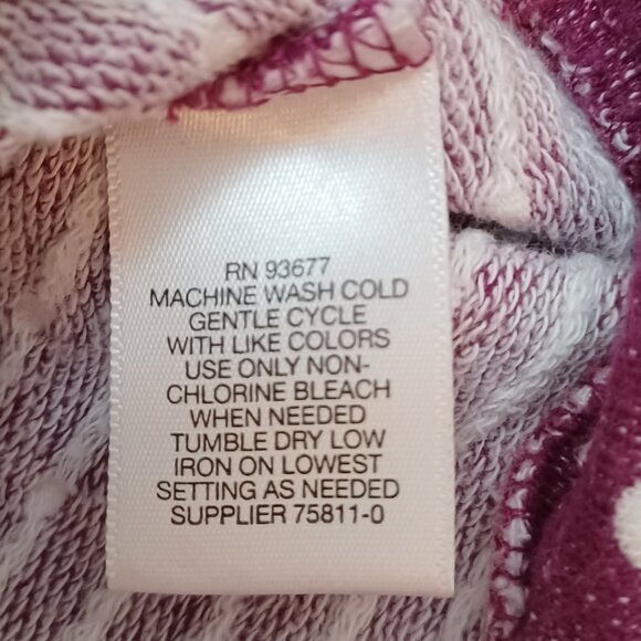 Women's Liz Claiborne Petite Size PXL Poka Dot Sweater - Picture 7 of 7